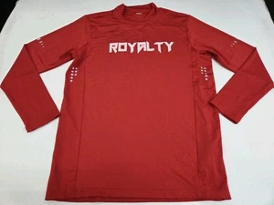 NUEVO CON ETIQUETAS Camisa Deportiva Clásica Moda Royalty Manga Larga para Correr Roja XL P/SP #7543 - Imagen 1 de 11