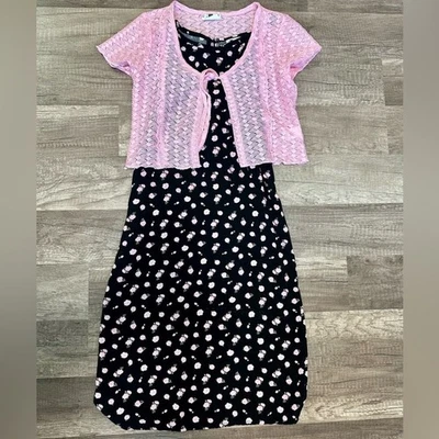 Vestido floral para niña Foto 1 de 4