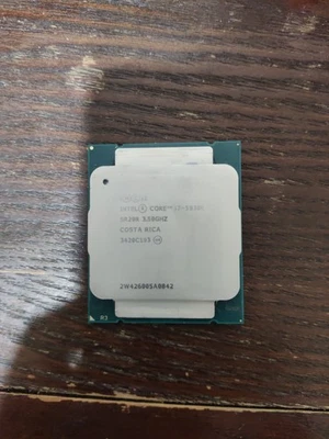 Intel SR20R Core-I7 3.5GHz Socket LGA 2011 Server CPU Processor i7 5930K - Image 1 of 2