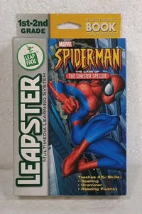 Leap Frog Leapster Spiderman The Case Of The Sinister Speller Game Damaged Box - Picture 1 of 8