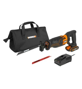WORX Powershare Cordless Reciprocating Saw 20V x1 2.0Ah Battery & Charger WX500 - Picture 1 of 11