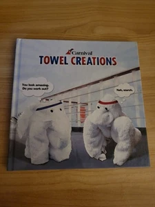Carnival Cruise Lines Carnival Towel Creations Hardcover Book - Picture 1 of 4