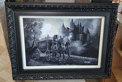 Michael Godard "Haunted Rideshare" Brand New - Image 1 of 4