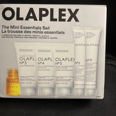 New Olaplex Hair Mini Essentials Set Kit 3 4 5 6 7 9 Oil, Shampoo,  Conditioner  - Image 1 of 3