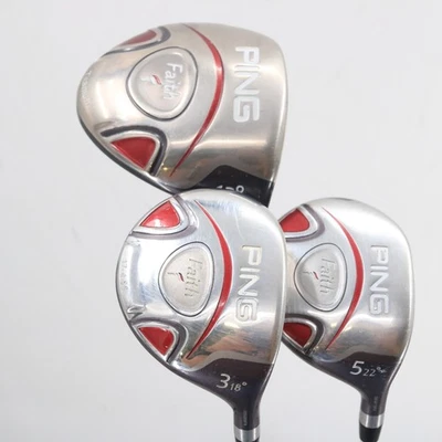 PING Faith Women's 1,3,5 Wood Set  ULT 200 Graphite L Ladies Right-Hand S-155268 - Image 1 of 4