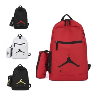 Youth Sports Backpack with Laptop Sleeve & Pencil Case Multi-Color School Bag - Picture 1 of 14