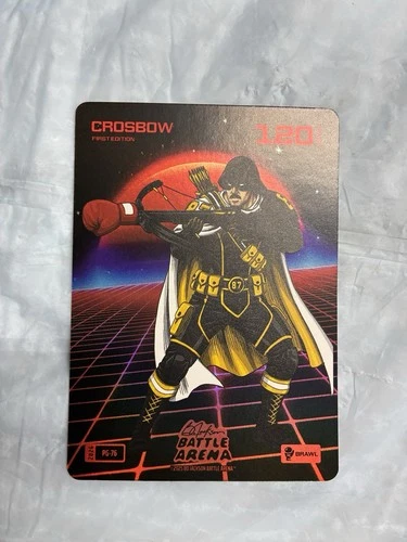 2026 Bo Jackson Battle Arena Crossbow Power Glove 1st Edition PG-76 Brawl Foil