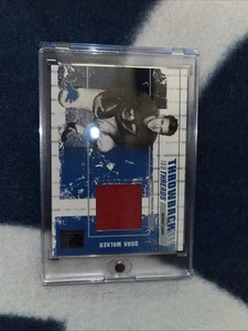 2003 Donruss Throwback Threads Doak Walker Detroit Lions RPA /250 Player Worn - Picture 1 of 8