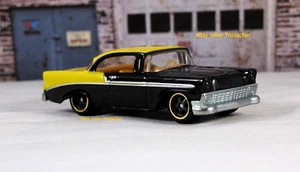 1956 56 Chevy 210 Classic Hot Rod Resto Mod 1/64 Scale Collectible Model E - Picture 1 of 8