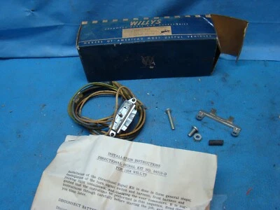 Kit de cableado de señal direccional Willys 94510 Aero 6-226 Wagon 685B 94510D Foto 1 de 4