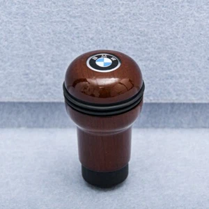 Gear Shift Knob Real Wood For BMW E24 E28 E30 E32 E34 E36 E46 E90 M5 X5 Z3 Speed - Picture 1 of 8