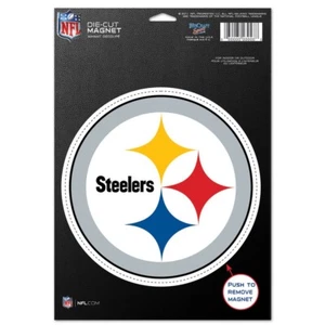 PITTSBURGH STEELERS OFFICIAL LOGO DIE CUT MAGNET BRAND NEW WINCRAFT 👀 - Picture 1 of 1