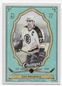09/10 UPPER DECK CHAMP'S GREEN PARALLEL Hockey (#1-100) U-Pick From List - Picture 1 of 15