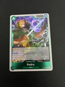 Pedro OP08-030 Dos Leyendas Juego de Cartas de Una Pieza Cartas Coleccionables TCG - Imagen 1 de 6
