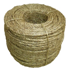 3/8" TREATED MANILA ROPE CUT TO LENGTH  $.10 per foot Crafts Work Farm Dock NEW - Picture 1 of 3