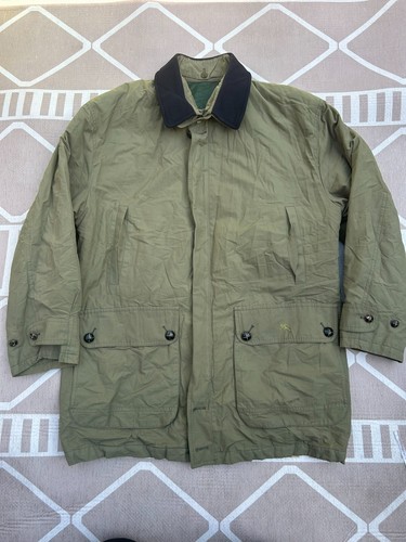 Giacca da campo vintage Burberry uomo taglia XL caccia agricoltura outdoor cappotto a quadri
