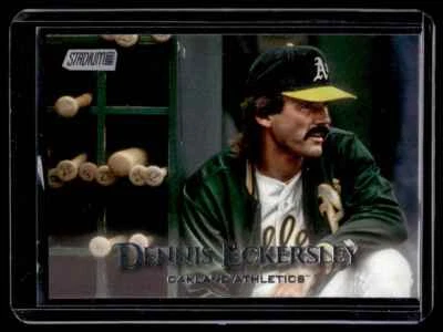 2019 Stadium Club Dennis Eckersley Oakland Athletics #174 - Image 1 of 2