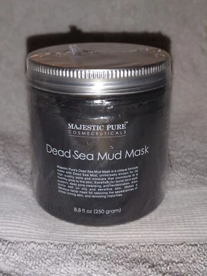 Majestic Pure Máscara de Barro del Mar Muerto para Rostro y Cuerpo Reductor de Poros Libre de Crueldad NUEVO Foto 1 de 3