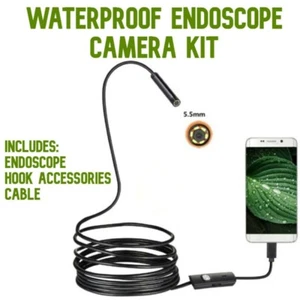Portable and Waterproof Snake Drain Inspection Camera USB Video - Picture 1 of 24