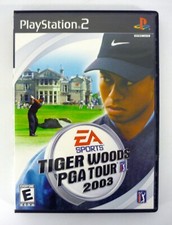 Tiger Woods PGA Tour 2003 Authentic Sony PlayStation 2 PS2 Game 2002