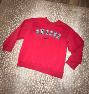 Vintage Nike SWOOSH Sweatshirt Size 14/16 - Picture 1 of 5