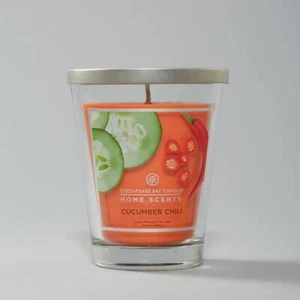Chesapeake bay candle new home scents cucumber chili scented 11.5 oz soy wax - Picture 1 of 1