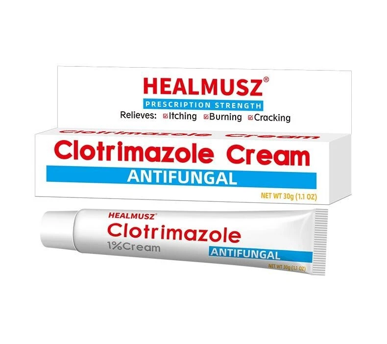 HEALMUSZ Antimykotische Creme 30g - behandelt Fußpilz, Jock Juckreiz & Ringelflechte - schnelle Linderung