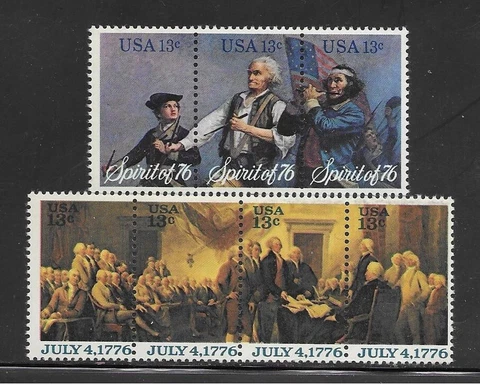 US SCOTT #1629-31,1691-94 TWO STRIPS  MNH TAKE A LQQK ! Cover