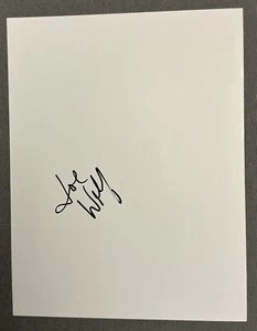 JOE WOLF SIGNED 8X10 PHOTO AUTOGRAPH 8.5X11 WHITE SHEET CLIPPERS NORTH CAROLINA - Picture 1 of 1