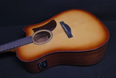 IBANEZ AAD50CE LBS AVANZADO 6 CUERDAS Dreadnought Acústico Elect SOLID SITKA TOP Foto 1 de 4
