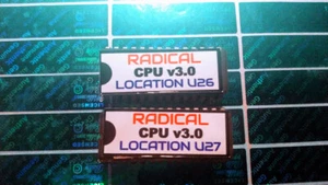 Bally Radical Flipperautomat alle neuen Regeln/Code 2020 Eprom Ersatz - Bild 1 von 1