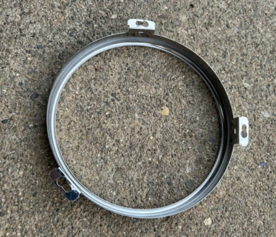 Anillo de faros de acero inoxidable Ford Mercury 7" D3TZ-13015-A Scott Drake '48-'78 Foto 1 de 4