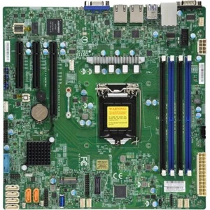 Carte mère serveur Supermicro X11SCL-F - Chipset Intel C242 - Socket H4 LGA-1151 - Photo 1/3
