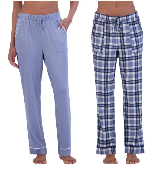 NWT Lucky Brand Women's 2 Pack Straight Leg Lounge Pants Size S-XL $65 11HL248 - Image 1 of 1