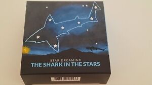 2021 $1 Star Dreaming Beizam The Shark in the Stars Coloured Frosted Silver Coin