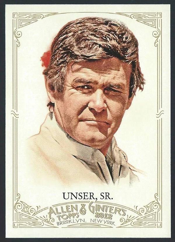 2012 Topps Allen & Ginter #237 Al Unser Sr. Card - Auto Racing Champion - Image 1 of 2