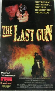 The Last Gun (VHS) Cameron Mitchell EDDE Video Tape HTF RARE buy 2 get 1 FREE - Imagen 1 de 3