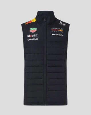 Red Bull Racing F1 2025 Official Team Lightweight Gilet Jacket Navy Free UK Ship - Image 1 of 4