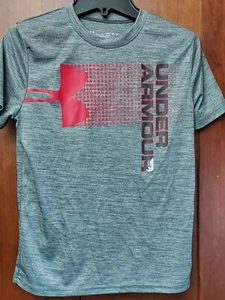 Under Armour Jungen T-Shirt locker Heatgear Jugend Grafik - Medium - leichter Fehler - Bild 1 von 4