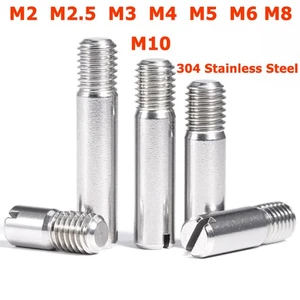 M2 M2,5 M3 M4 M5 M6 M8M10 Edelstahl Schlitzdübel Parallelstifte mit Außengewinde - Picture 1 of 6