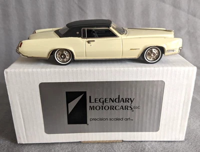 RARE MIB 1:43 LEGENDARY DIECAST 1967 CADILLAC ELDORADO LIMITED /200 IVORY PADDED - Image 1 of 4