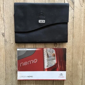08-16 CITROEN NEMO OWNERS HANDBOOK MANUAL & WALLET PRINT 2014 Ref18836 - Picture 1 of 24