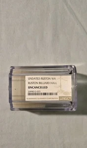 NGC Uncancelled Token Die - Ruston Billiard Hall - - Picture 1 of 3
