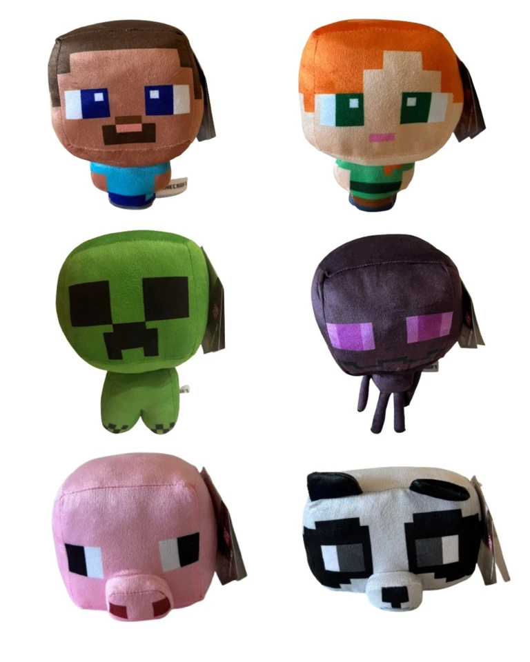 New Minecraft Plush 7" Chibi Stuffed Animal Toy Factory - Image 1 of 1