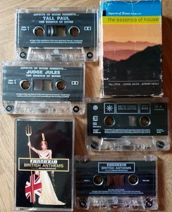 4 x Tapes: ESSENCE OF HOUSE FANTAZIA ANTHEMS WHITEHEAD TALL PAUL JUDGE JULES - Picture 1 of 8