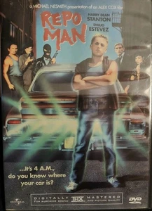Repo Man (DVD, 2000) Anchor Bay Emilio Estevez Alex Cox w/ Insert RARE Cult - Picture 1 of 3