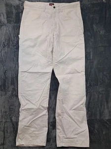 Pantalones de pintor Wrangler Workwear blancos calce relajado 36x34 nuevos con etiquetas para hombre - Imagen 1 de 5