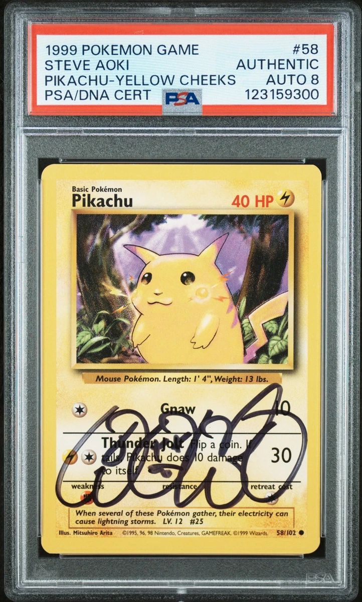 ポケモンカードゲーム 1999 Pikachu Yellow Cheeks 1ed PSA5 ポケモンカードゲーム 1999 Pikachu Yellow Cheeks 1ed PSA5 s-l400.jpg