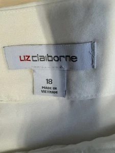 Liz Claiborne Größe 18 Rocklänge 24 Zoll maschinenwaschbar - Bild 1 von 6