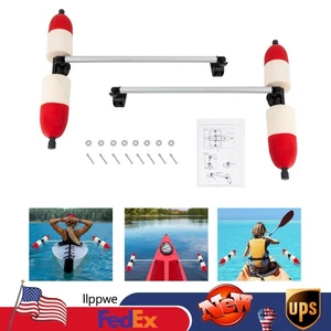 Passend für Marine Boot Kajak Kanu PVC Stabilisator System Paar 2xAuslegerarme Angeln - Bild 1 von 15
